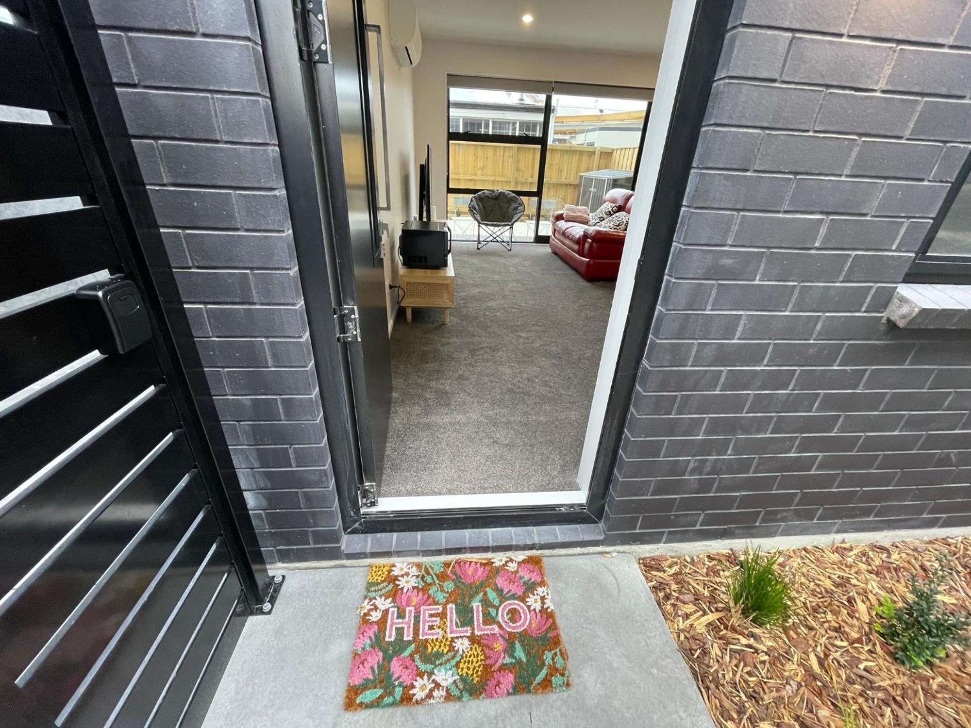 Stadium View Suite Christchurch Exterior foto